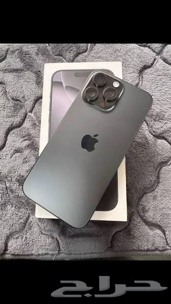 IPhone 16 pro max black - ايفون 16 برو ماكس اسود64536683058561110