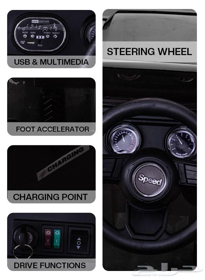 سياره ركوب كهربائية للاطفال - سياره اطفال كهرب بقوة 12 فولت64542387558529114