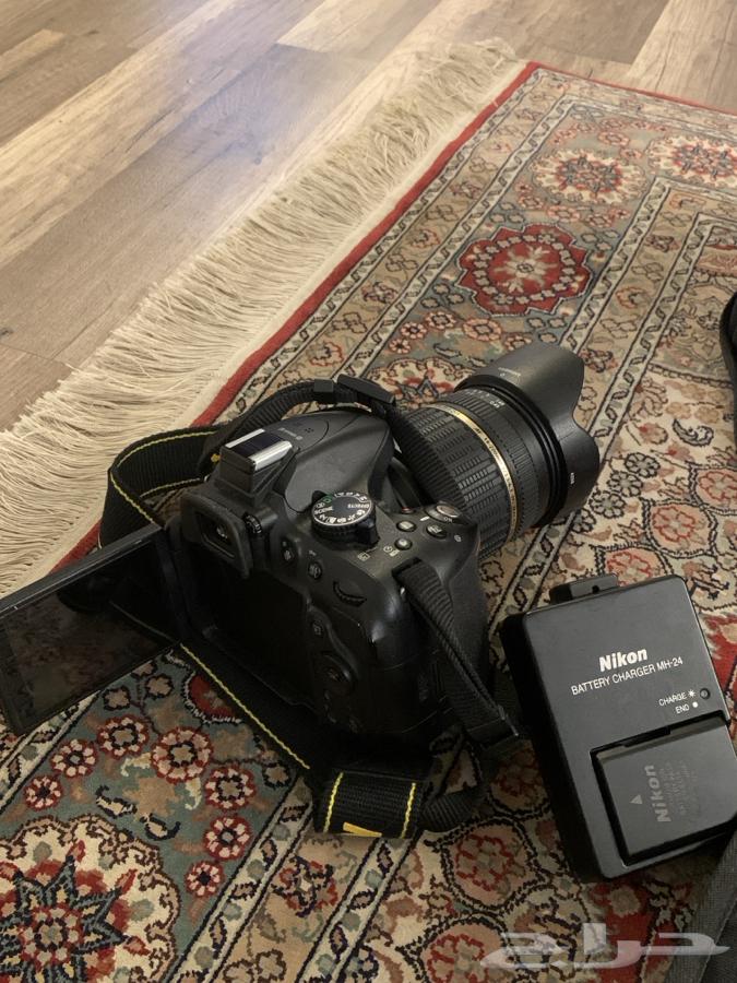كاميرا نيكون D5200 شاحن اصلي وعدسة تامرون 18-200mm64539486208129112