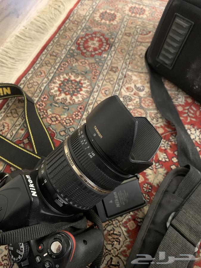 كاميرا نيكون D5200 شاحن اصلي وعدسة تامرون 18-200mm64539486208129111