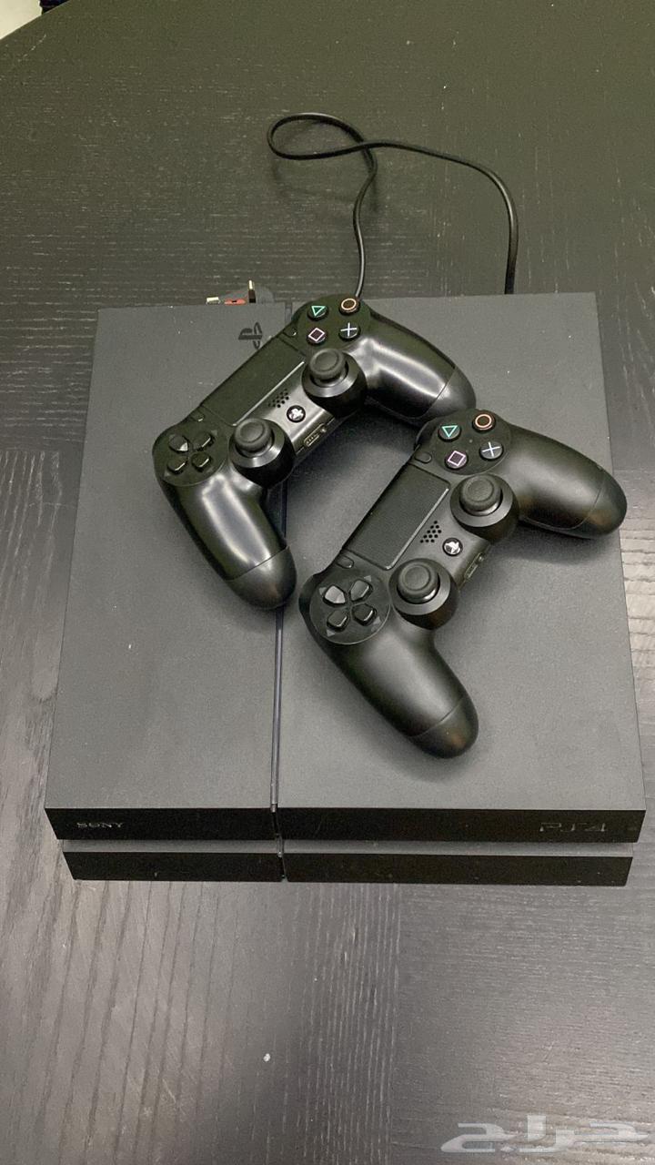 PlayStation 4 with two original controllers for 550 SAR64541364514434110