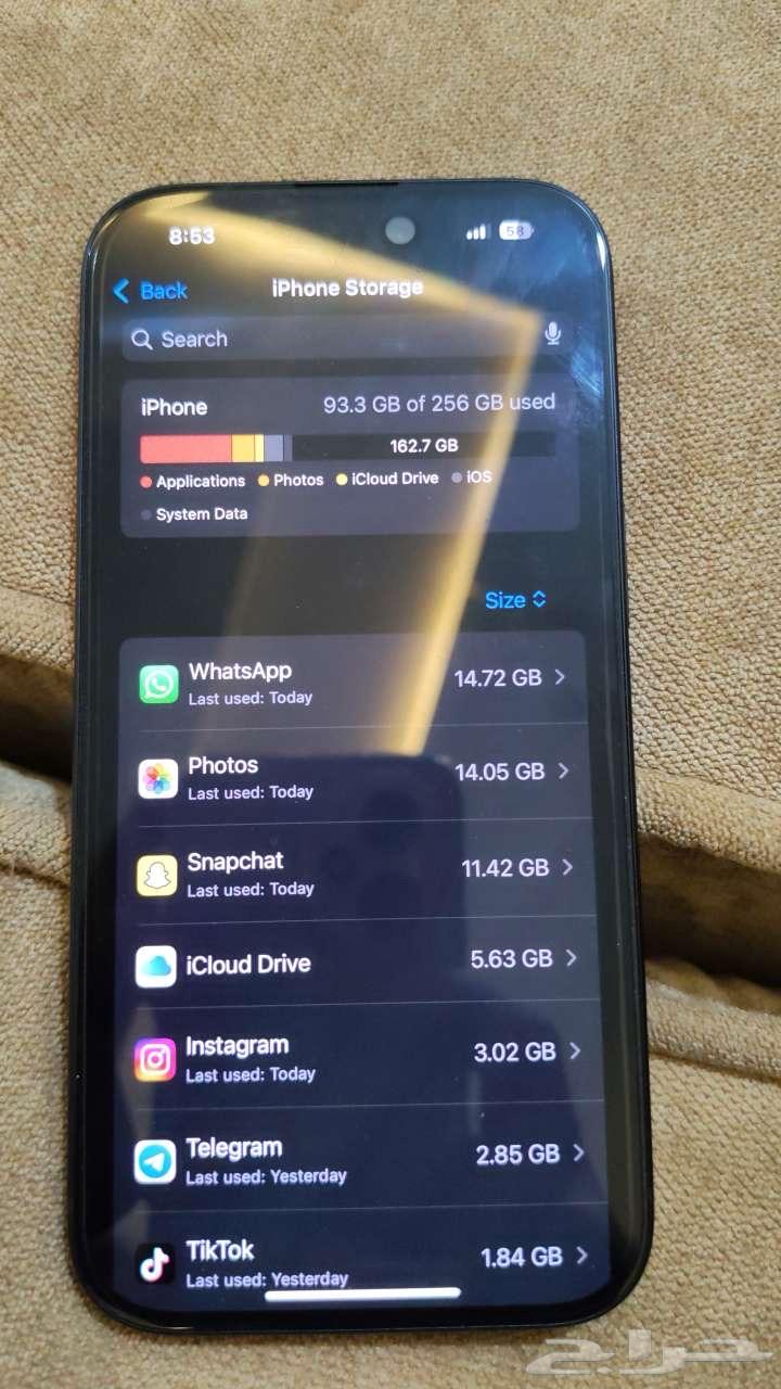 iPhone 15 آيفون64542387478786113