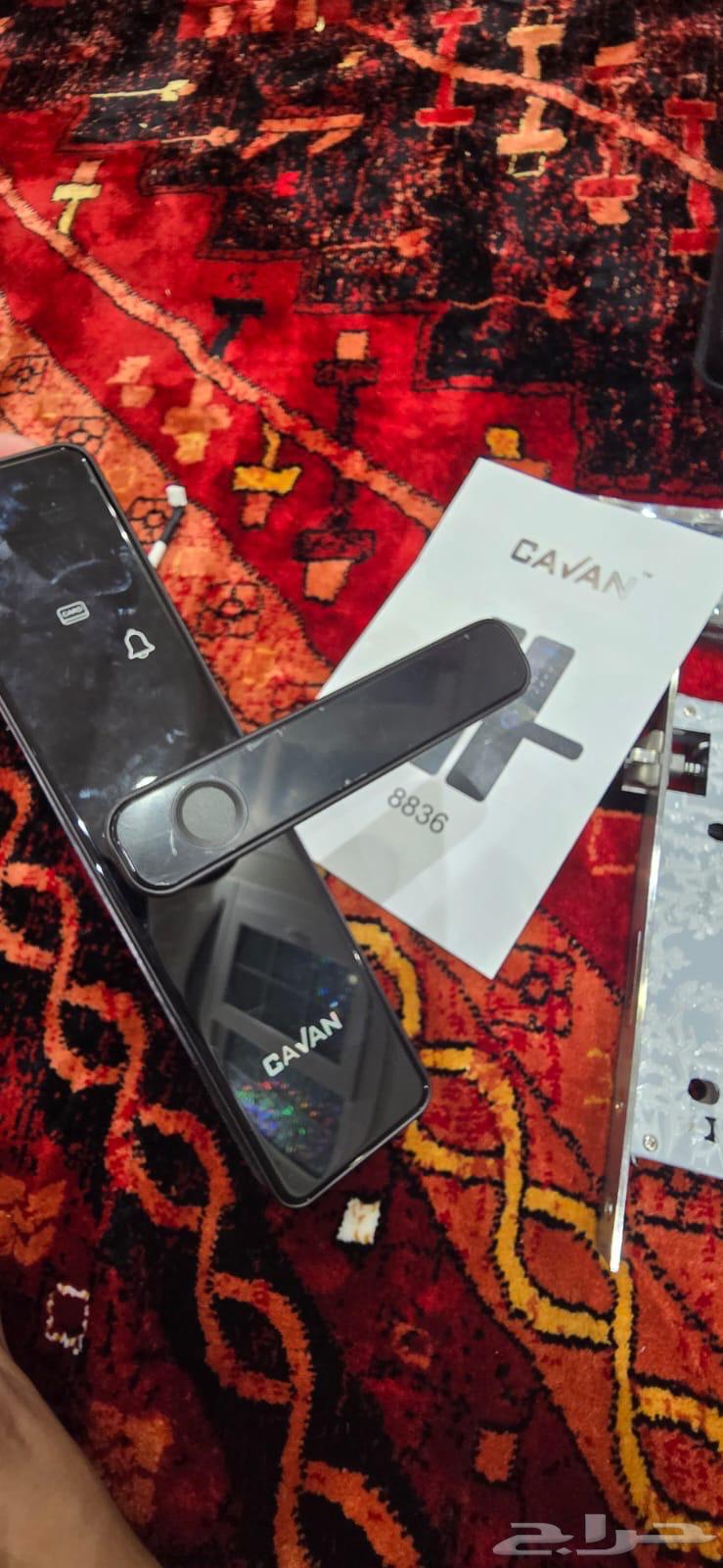 كرة باب ذكية (بصمة   كرت   رقم سري  مفتاح   تطبيق) جديدة64541821798018114