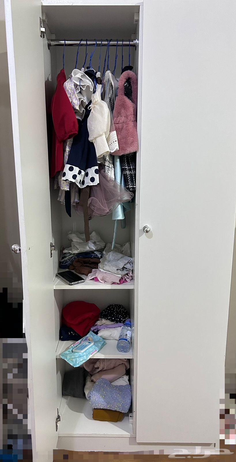 دولاب درفتين ابيض للبيع المستعجل64543662238211112