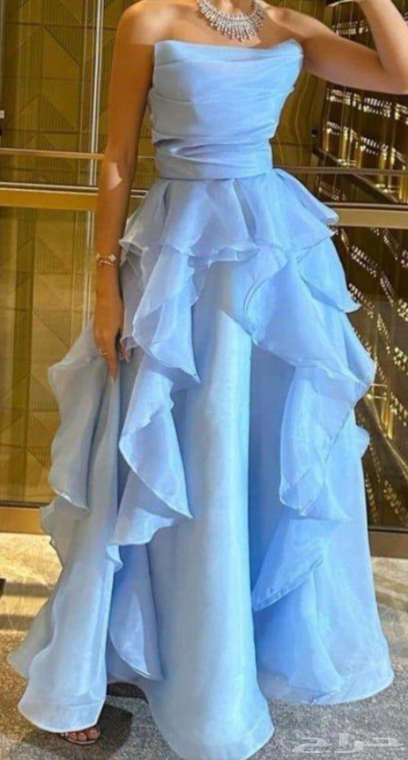 فستان سهره مستعمله مره وحده64535380789634110