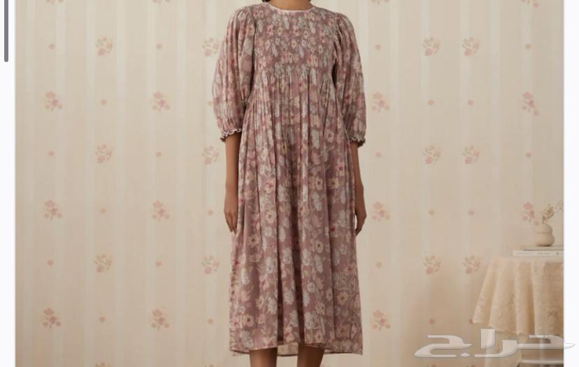 فستان ربيعي قطن نسائي عرض خصم خاص64542359339777111