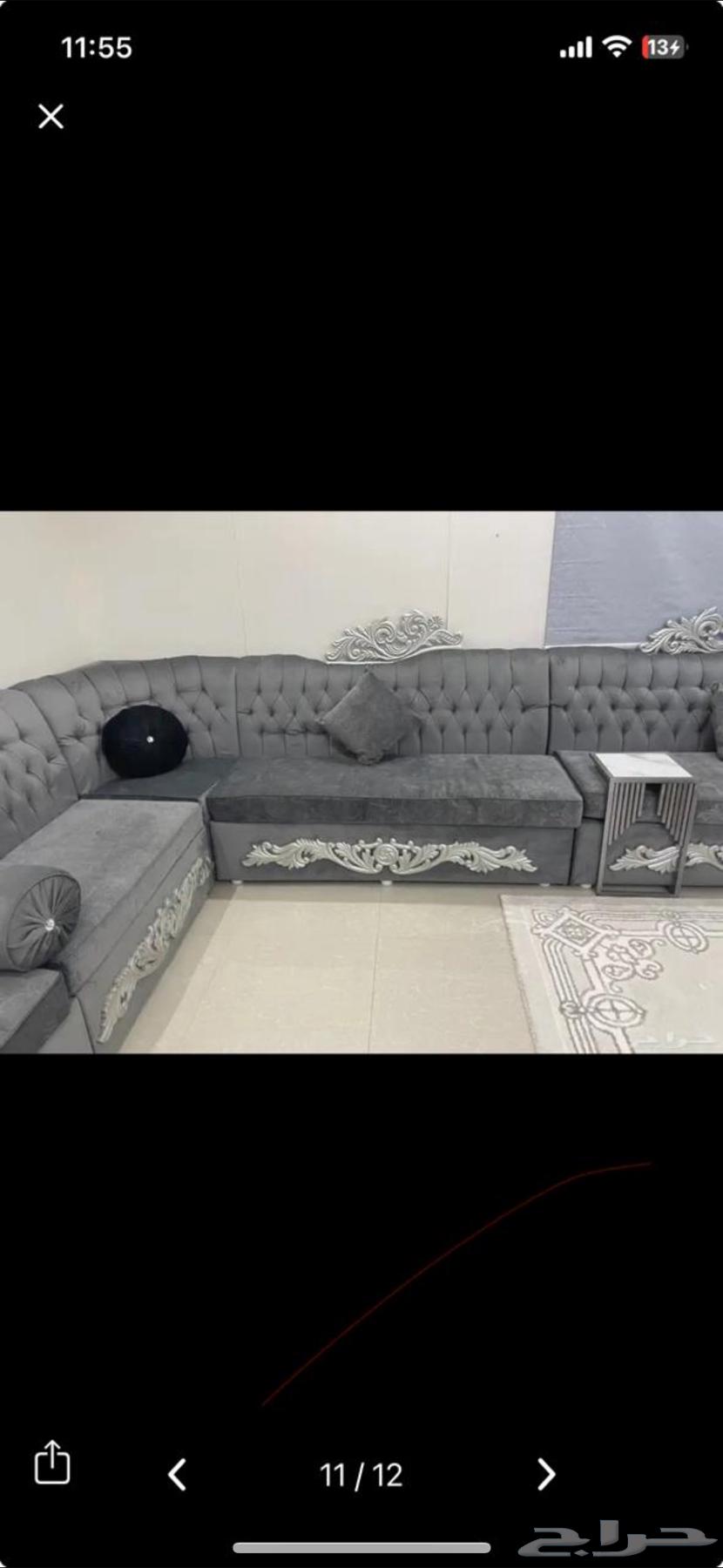 مجلس كامل بمساحة كبيرة   طاولات خدمة   طاولات اساسية كبيرة64543196308739111