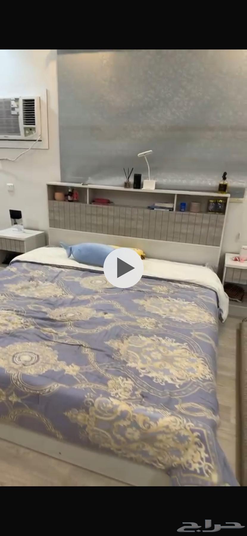 سرير مع كومدينه مع تسريحه من هوم بوكس للبيع64539087495939112