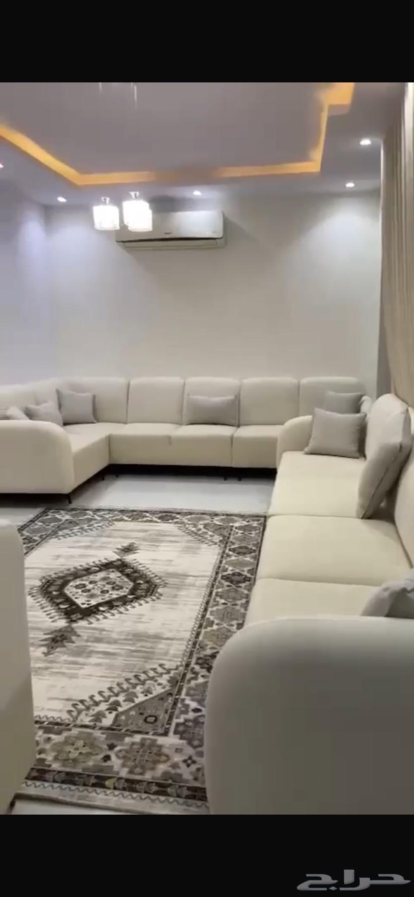 Complete furniture - split - new sofa - tables - new Turkish mats64535737056130110