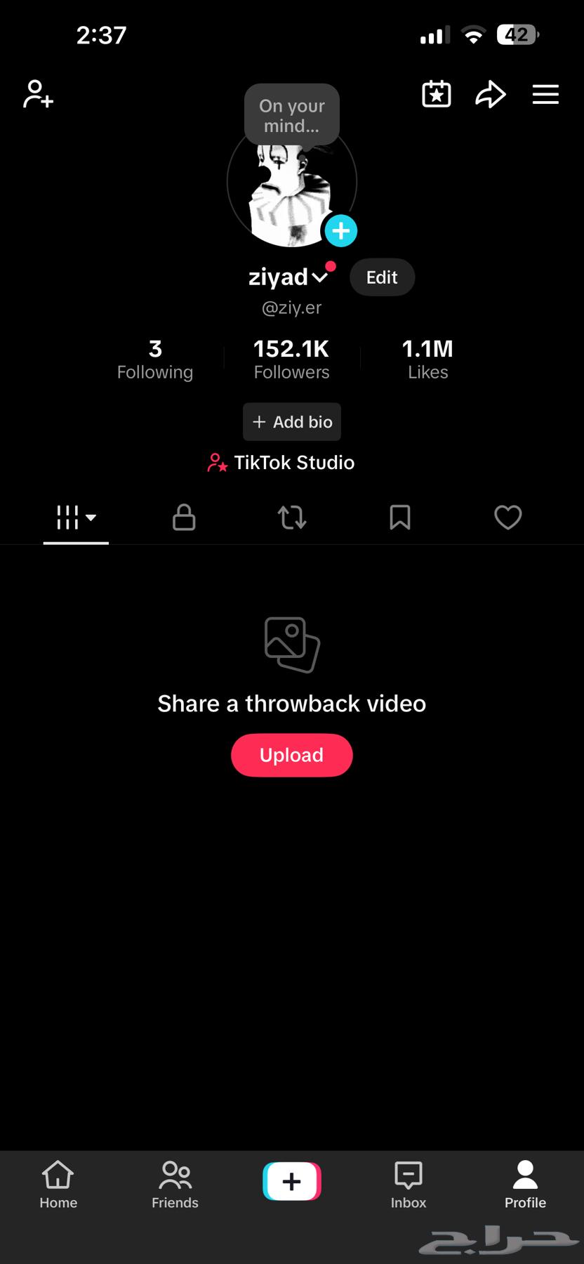 حساب تيك توك 150 الف متابع64535778796803110