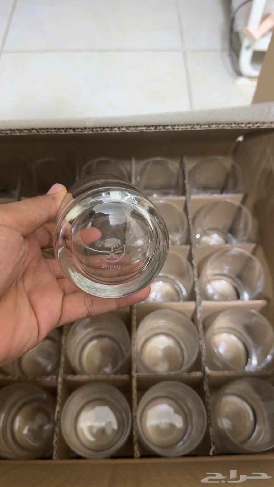 كرتون كاسات خطوط السعودية ستوك64535395568898111