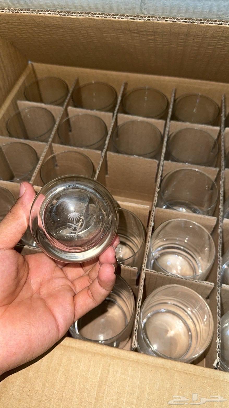 كرتون كاسات خطوط السعودية ستوك64535395568898114