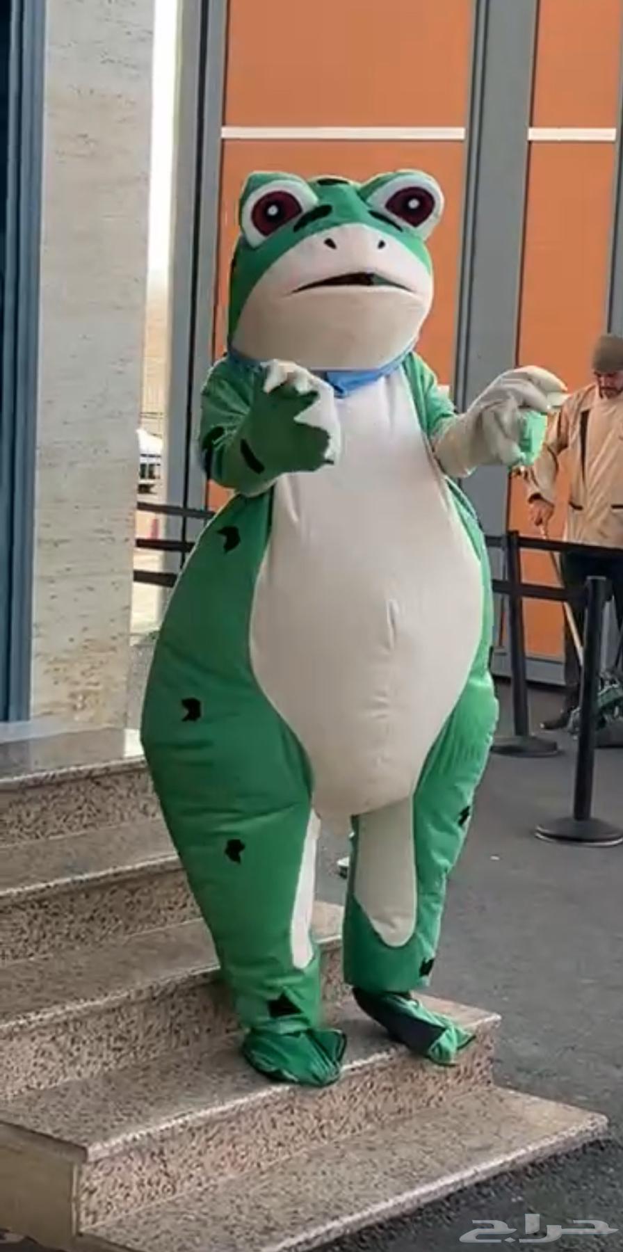 شخصية كرتونية الضفدع للحفلات64542700393219110