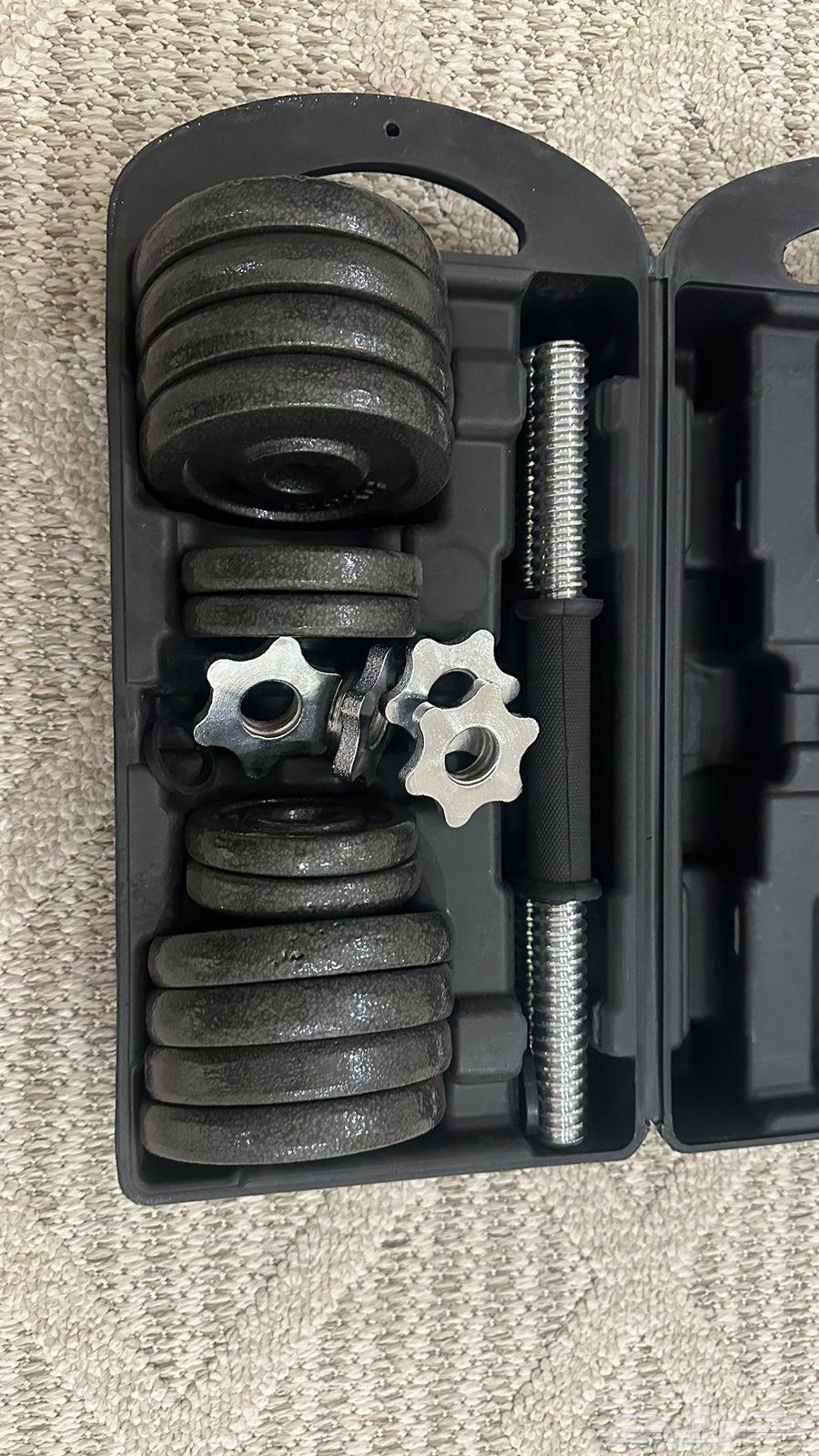 للبيع طقم دامبل York Fitness حديد 15 كجم64535666868737112