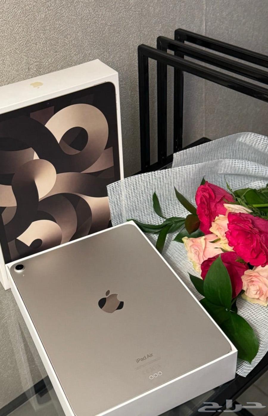 ipad air2022 الجيل الخامس مقاس 10.9بوصة سعه 256قيقا64537909833475111