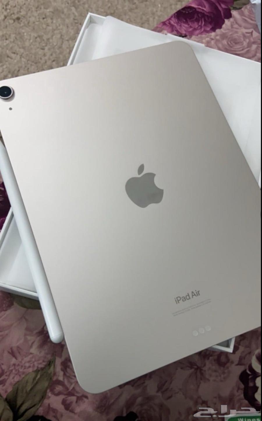 ipad air2022 الجيل الخامس مقاس 10.9بوصة سعه 256قيقا64537909833475110
