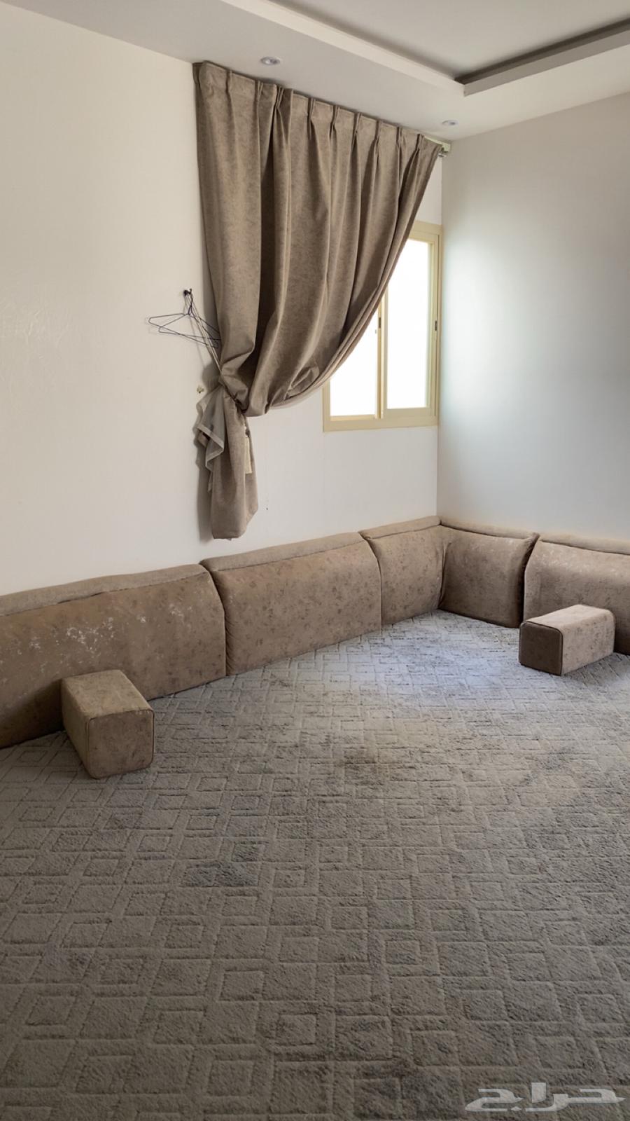 Sofa for sale, new with mattress, cover, and 4 cushions, priced reasonably64549023066499112