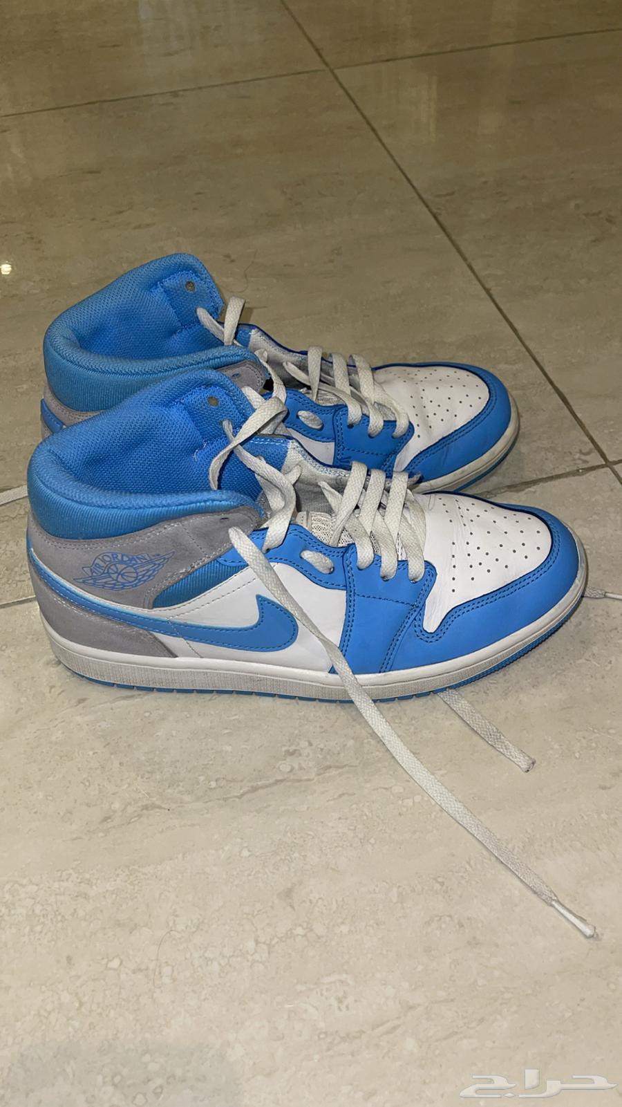 جزمة جوردين اير أصلية مستعملة فترة بسيطه مقاس 42.564547138124674111