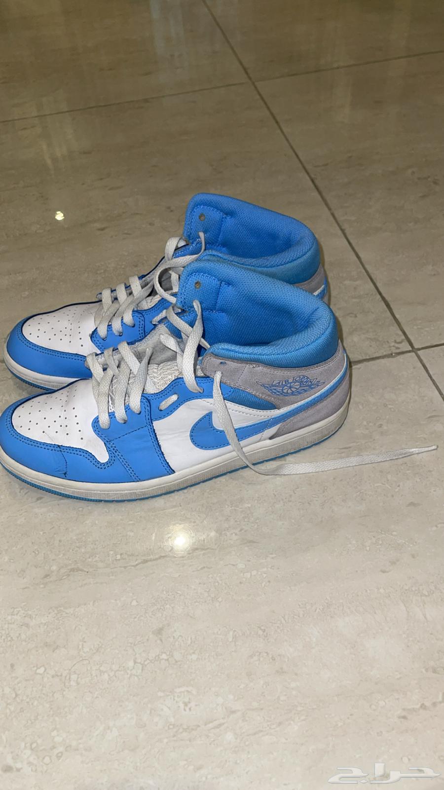 جزمة جوردين اير أصلية مستعملة فترة بسيطه مقاس 42.564547138124674110