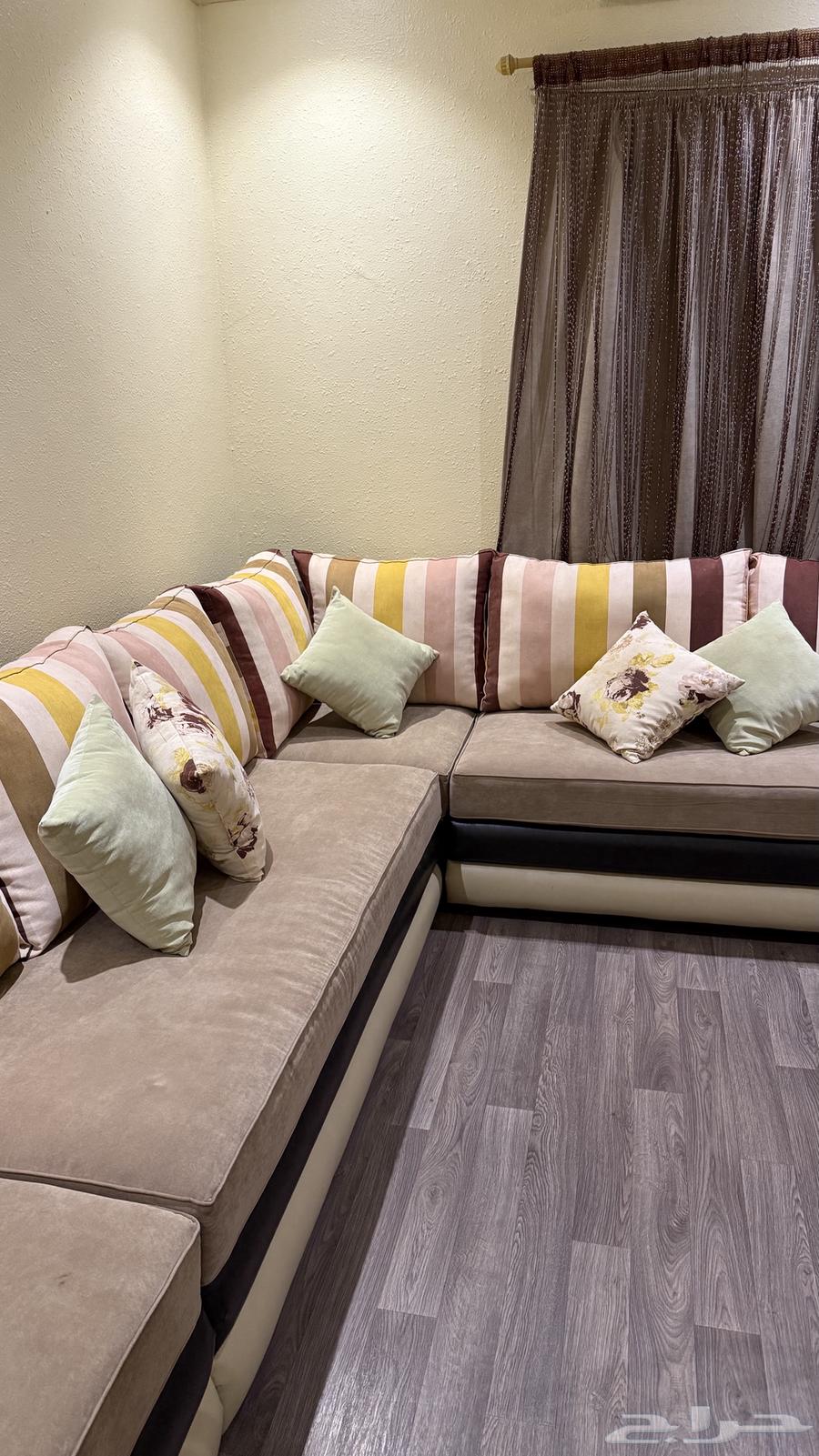 Sofa for sale, brand new with 3 stars and shelf cabinet64553257364225112