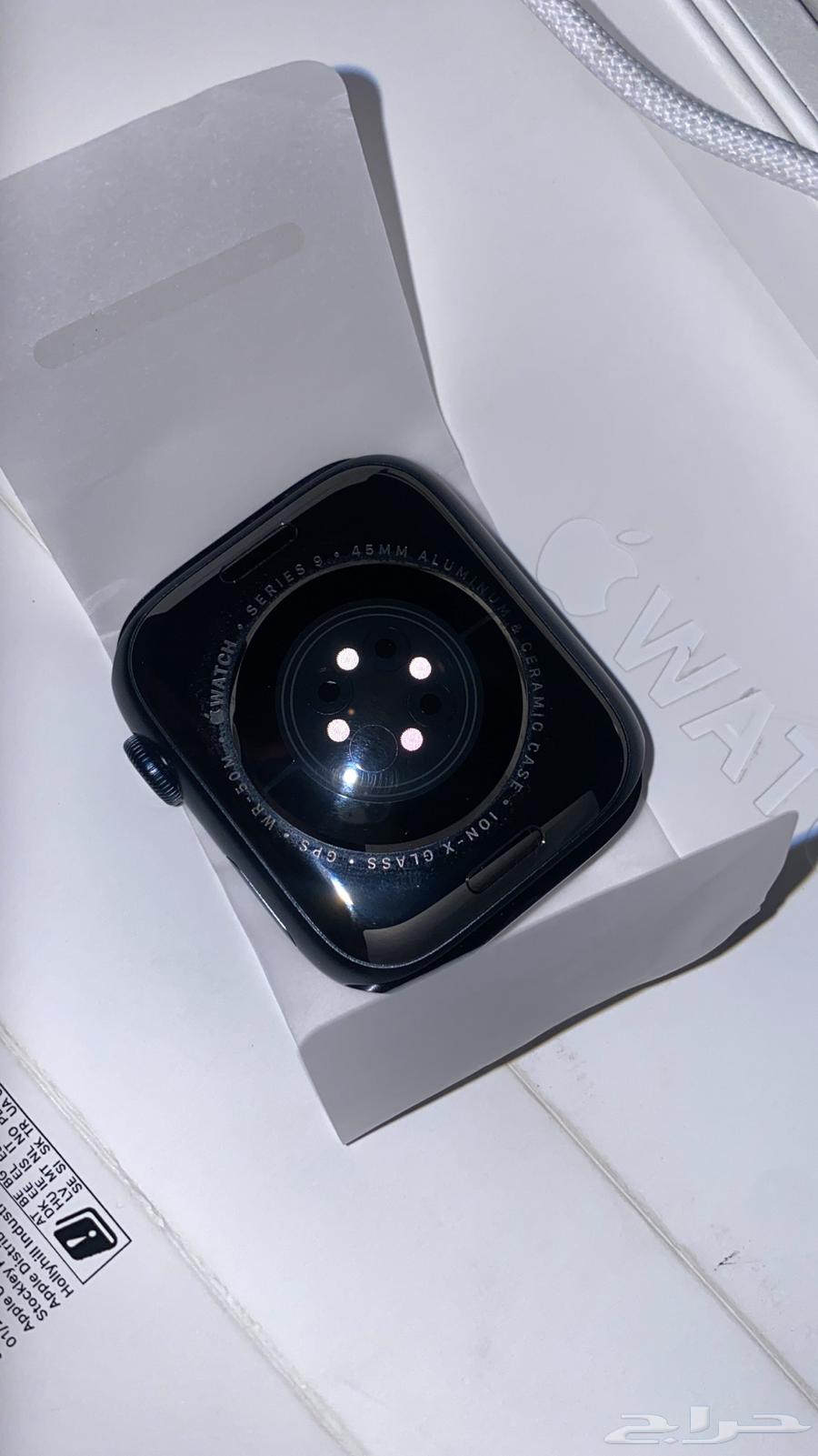 ساعه أبل مقاس 45 اصدار 9 استخدام يوم واحد64550845825539112