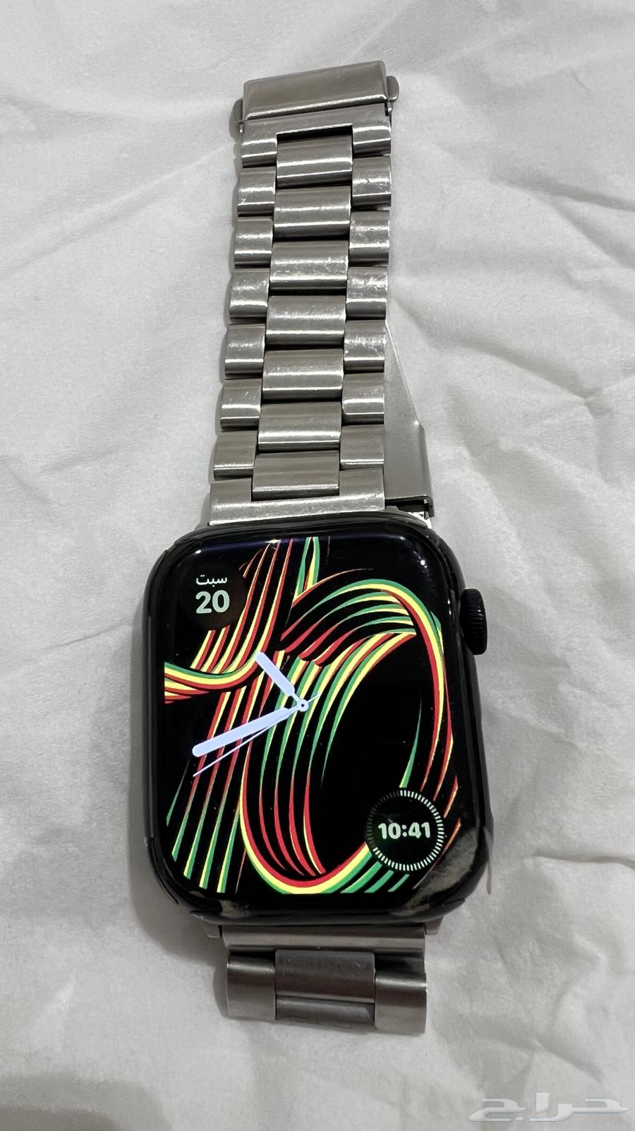 ساعه ابل الاصدار السابع اسود64552902267778110