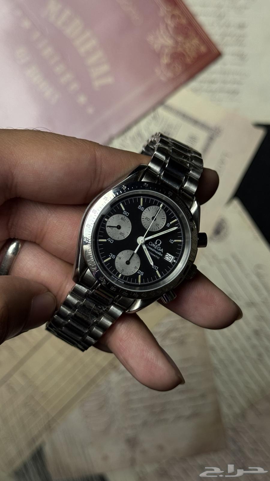 اوميغا سبيدماستر باندا64543902521603111