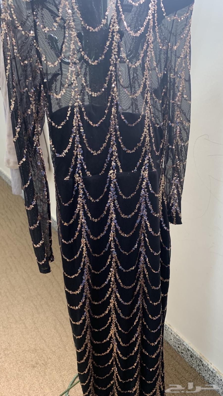 فساتين مقاس لارج اللخضر اورقنزا والاسود مطاطي   شنطه سودا64551490604801113