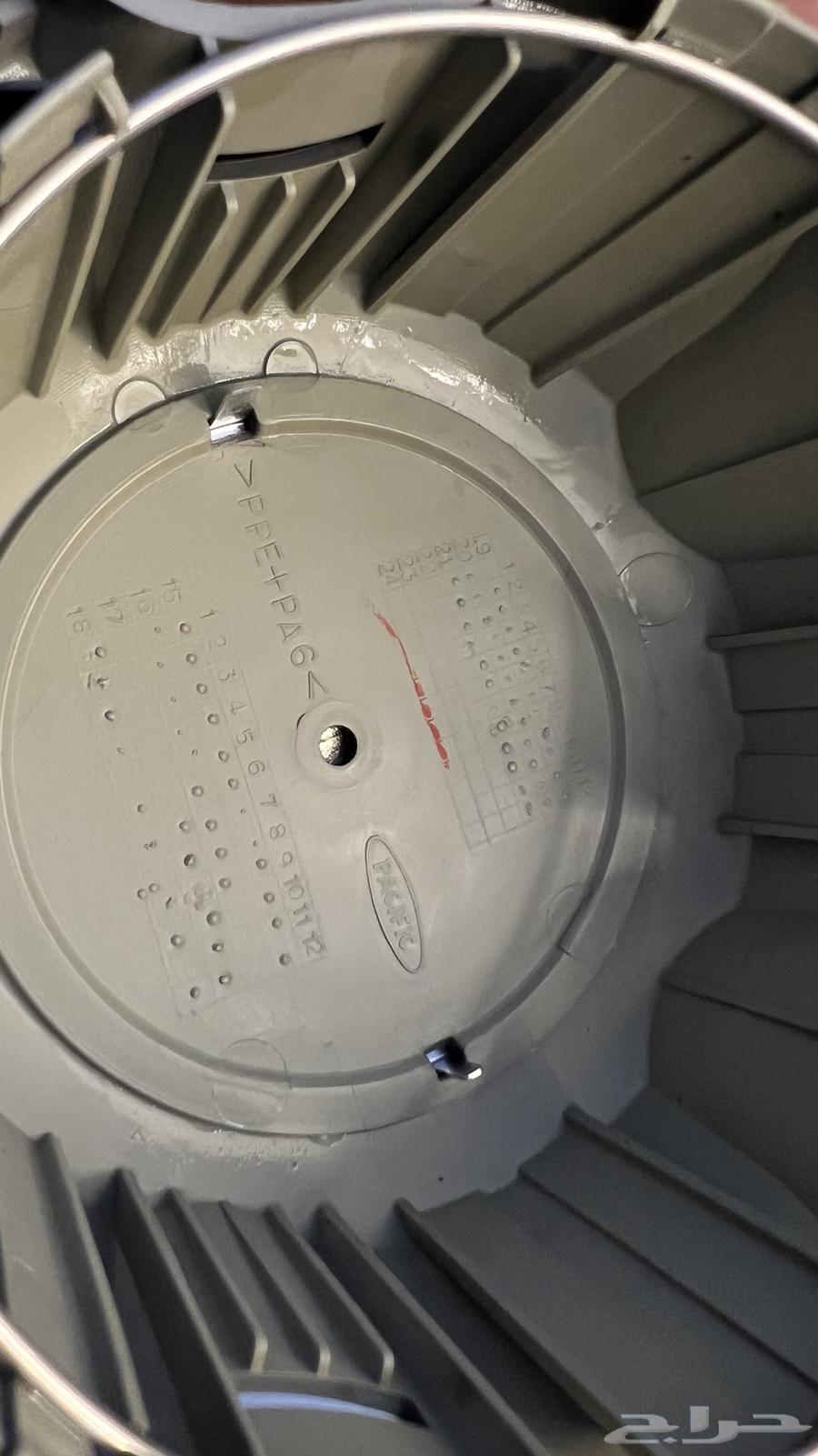 اكواب أغطية جنوط شاص وربع اسود اصلي وكاله64596980749571113