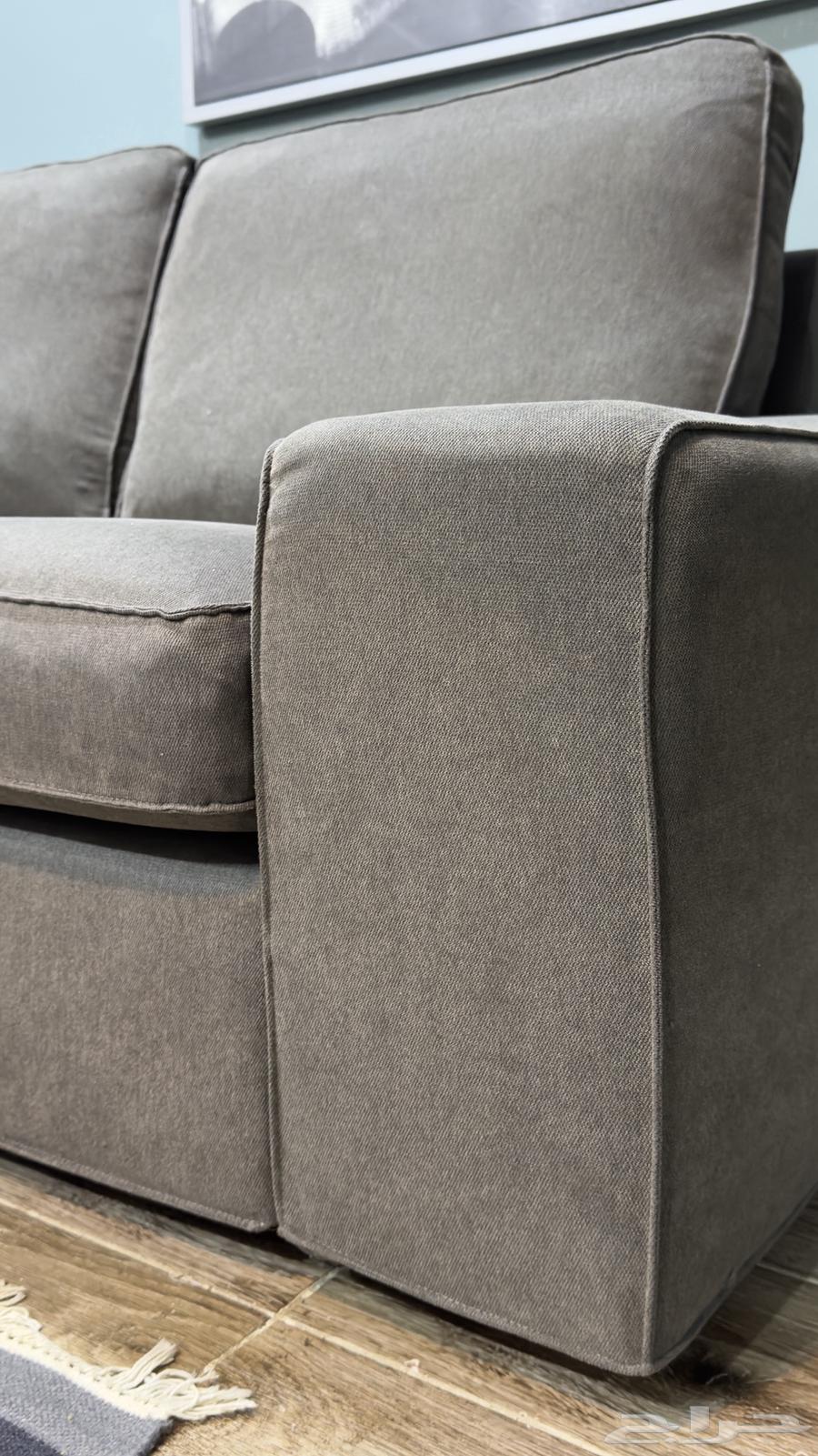 كنبتين من ايكيا تكفي 5 اشخاص ( مستعمل )64547777269507114