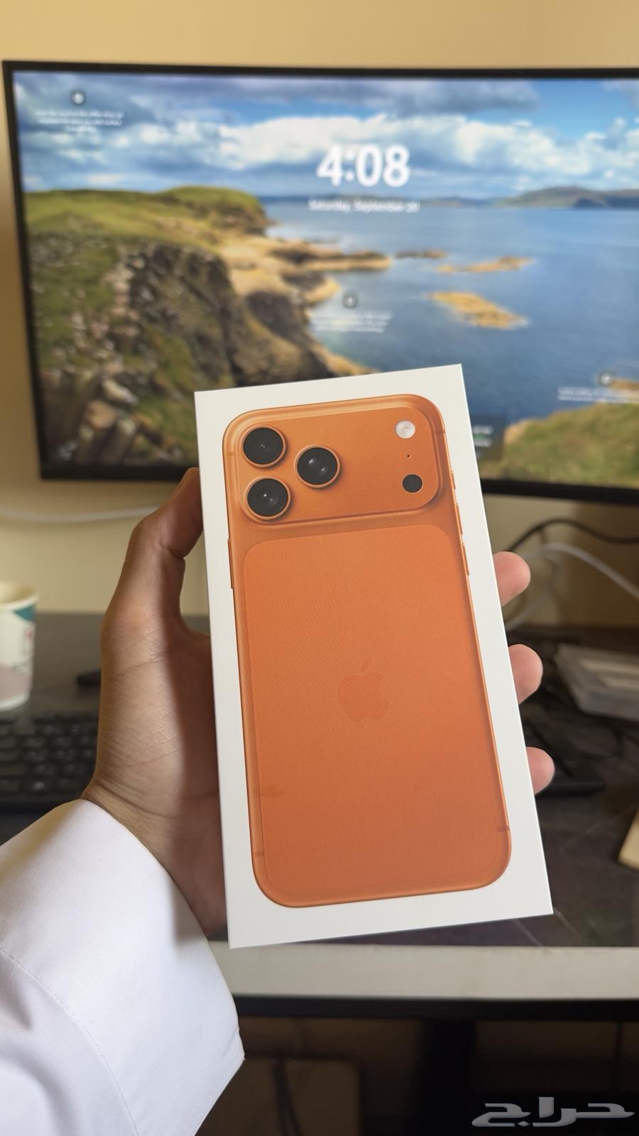 ايفون 17 برو ماكس برتقالي iphone 17 pro max64551104779651110