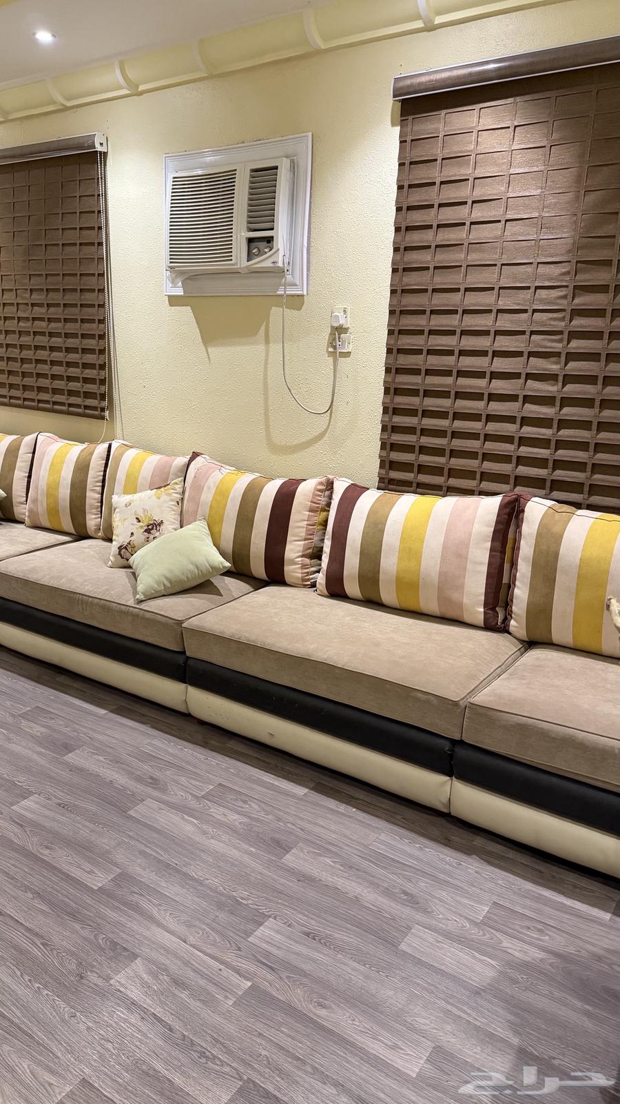 Sofa for sale, brand new with 3 stars and shelf cabinet64553257364225110