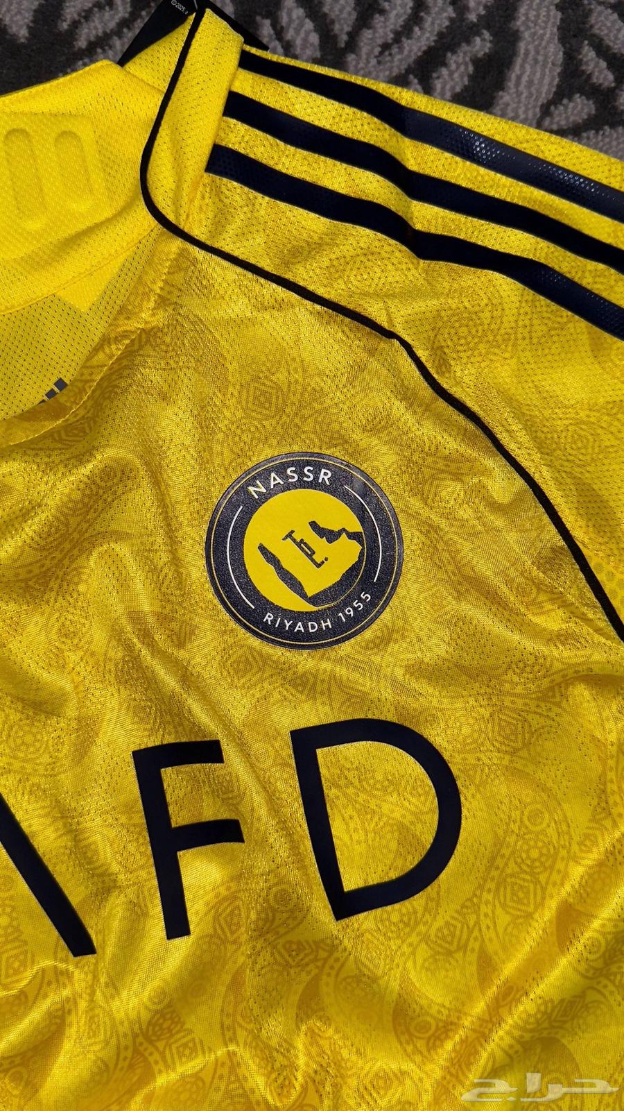 Al-Nasr's new jersey players' version64553044388481111