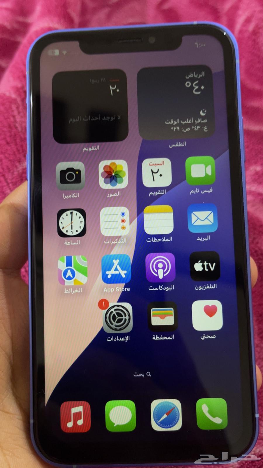 iPhone XR converted to 16 blue64550025338114114