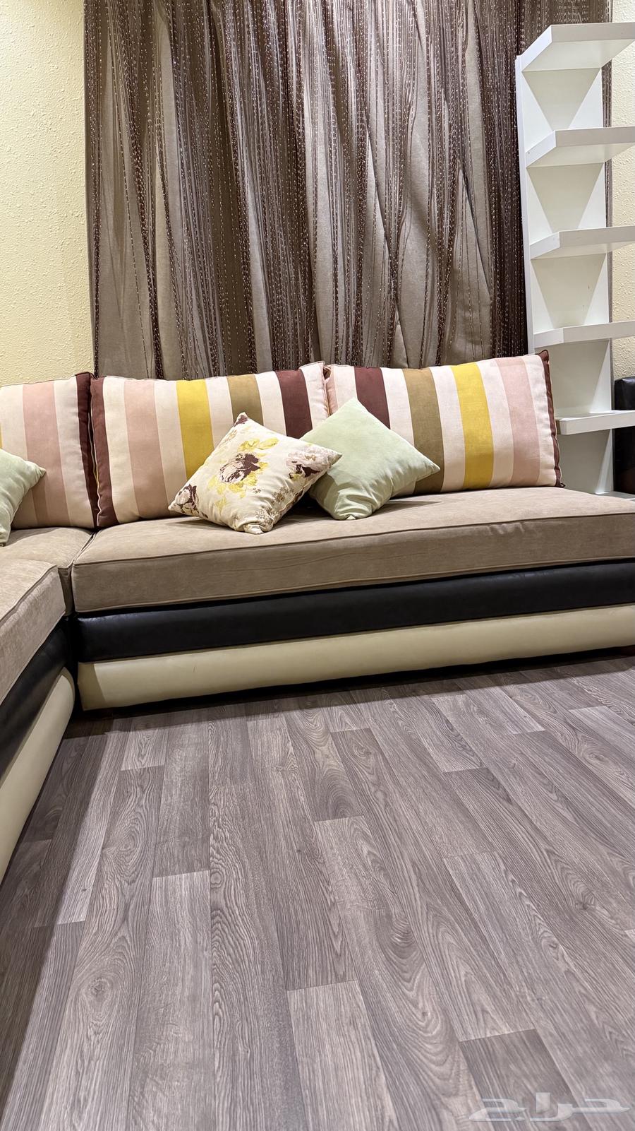 Sofa for sale, brand new with 3 stars and shelf cabinet64553257364225111