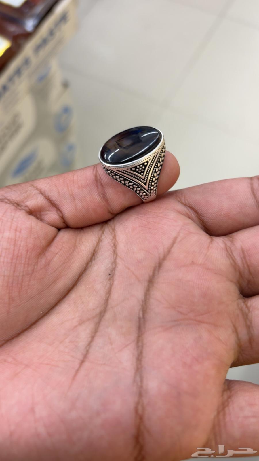 Aqeeq ring with split shifa Abd64550396132738111