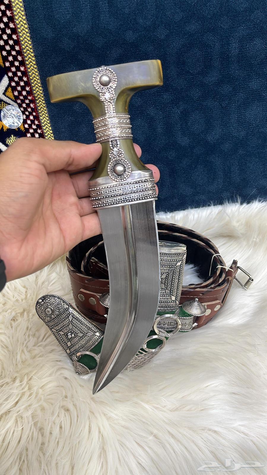 خنجر قرن فضه64551319846274114