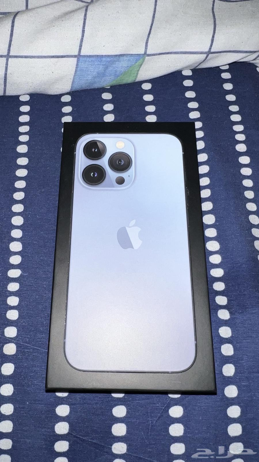 For sale, urgent sale of a clean iPhone 13 Pro, blue color (sierra blue)64550478806273114