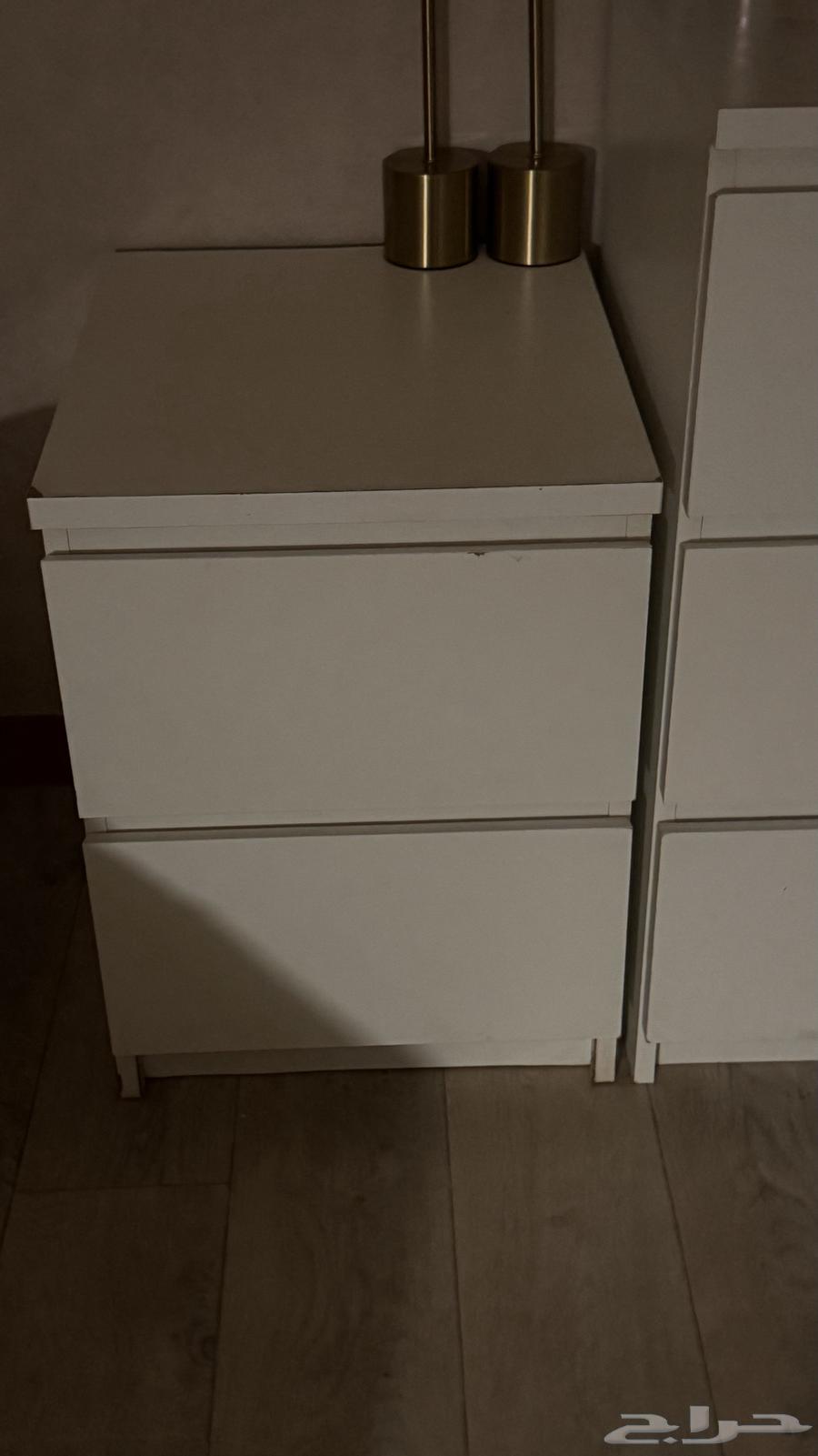 White wardrobe, dressing table and chest of drawers for sale in clean condition64552406369411113