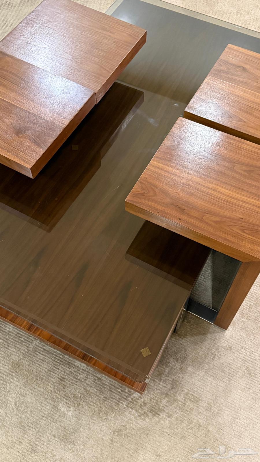 طاولة وسط مع 4 خدمة ميداس64552491355521114