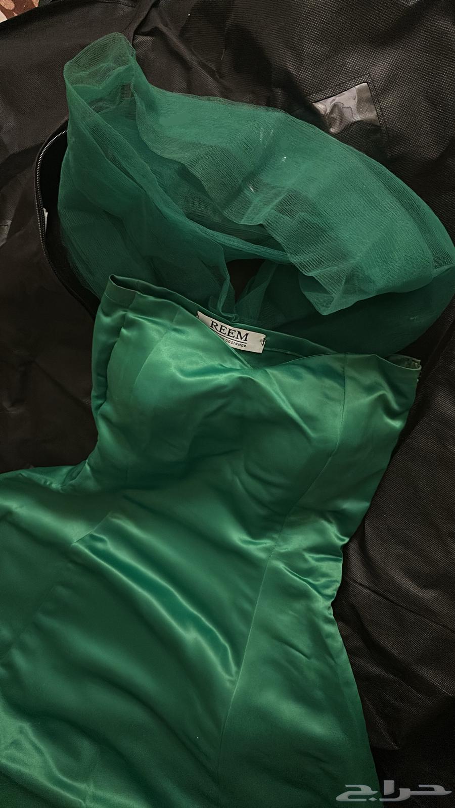 فستان مقاس s من المصممه ريم لبسه مره وحده64546440317571111