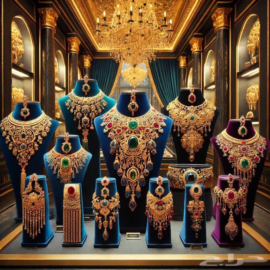 مجوهرات بديل الذهب تراثية خليجية64544114878851110