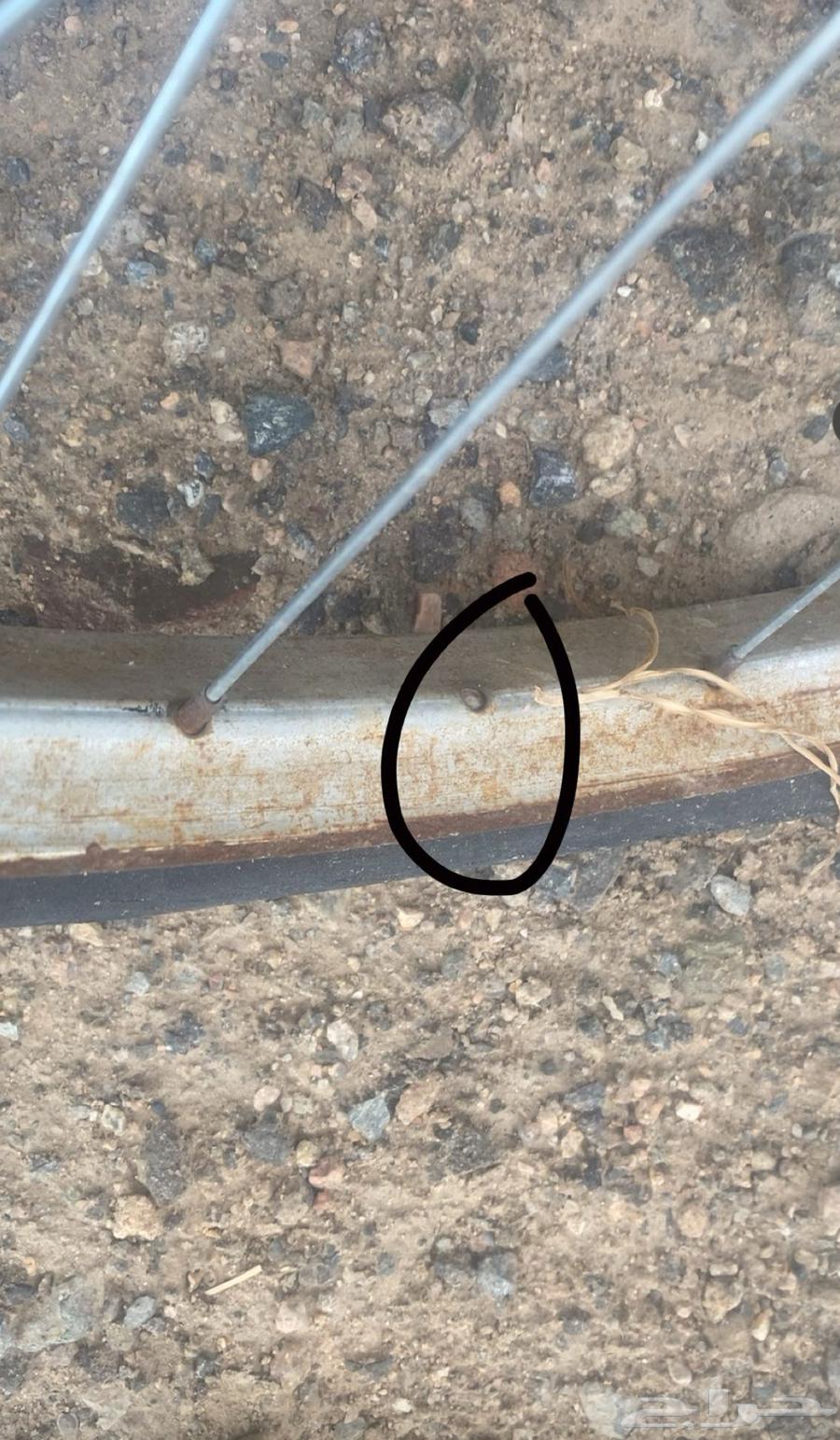 سيكل هندي نضيف مافيه إلى السده الي ورا كسوره والجنزير مافيه64545970073089111