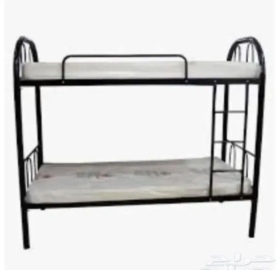 سرير حديد دورين جديد مع كامل اغراضه شامل التوصيل والتركيب64548505086082110