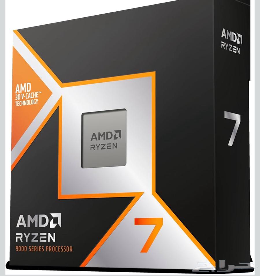 AMD R7 9800x3D Processor64547499335170110