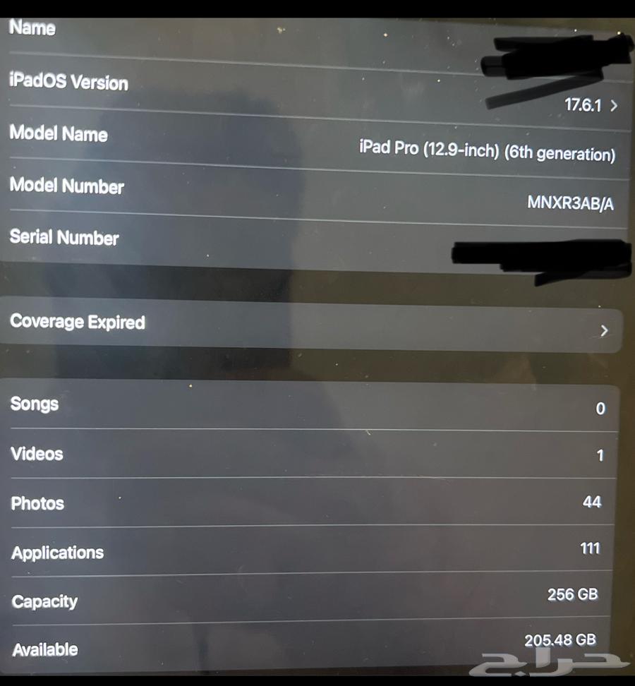 للبيع iPad Pro 12.9 (الجيل السادس 6th Gen) 256GB64547832967553112