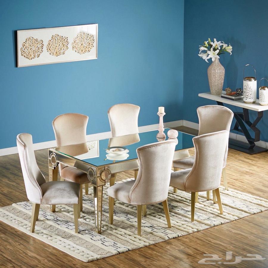 طاولة طعام 6 أشخاص   مجلس ضيوف64552916544130110