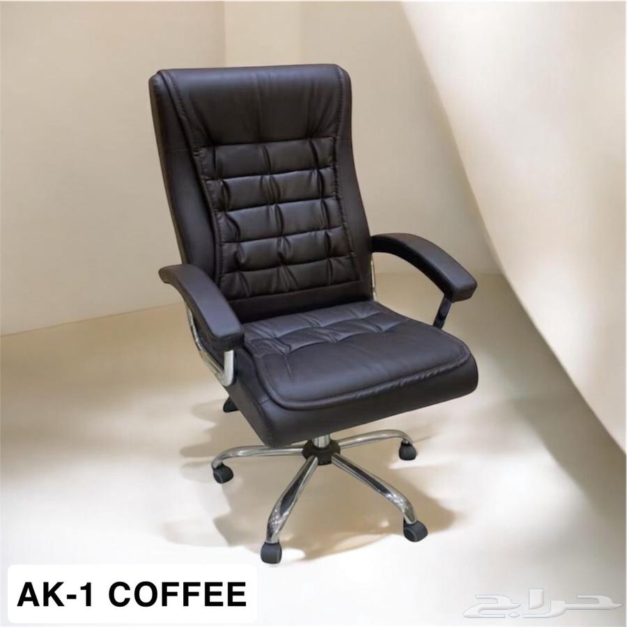 كراسي مكتبية جديدة قماش جلد64544467221633110