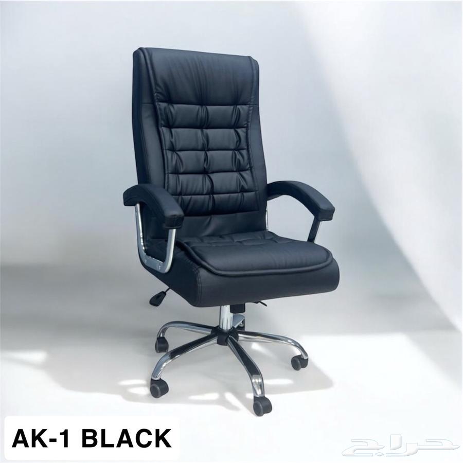 كراسي مكتبية جديدة قماش جلد64544467221633112