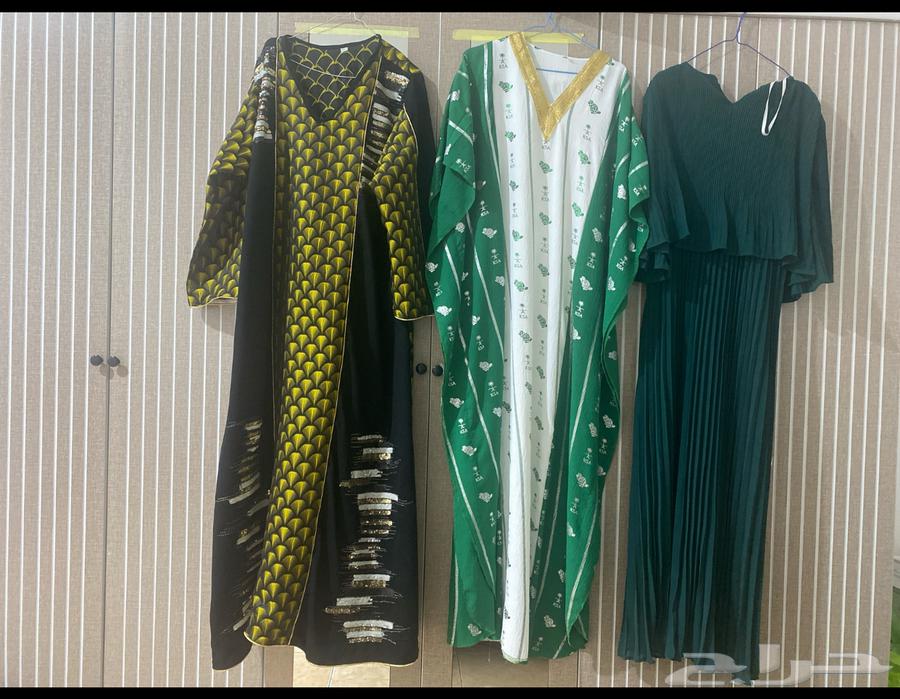 للبيع ملابس نسائيه الابيض 100 الأخضر 200الاسود 30064552633260545110